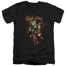 Jla - Mens Bad Girls V-Neck T-Shirt