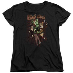 Jla - Womens Bad Girls T-Shirt