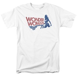 Wonder Woman - Mens Ww75 Silhouette T-Shirt
