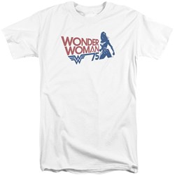 Wonder Woman - Mens Ww75 Silhouette Tall T-Shirt