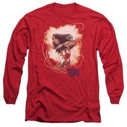 Wonder Woman - Mens 75Th Burst Long Sleeve T-Shirt
