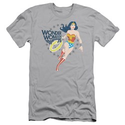 Wonder Woman - Mens Simple 75 Premium Slim Fit T-Shirt