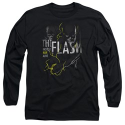 Dc Flash - Mens Bold Flash Long Sleeve T-Shirt
