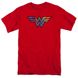 Wonder Woman - Mens Wonder Woman Tie Dye Logo T-Shirt