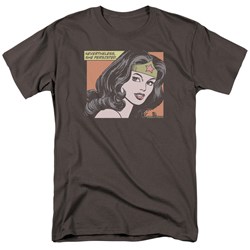 Wonder Woman - Mens She Persisted T-Shirt