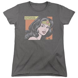 Wonder Woman - Womens She Persisted T-Shirt