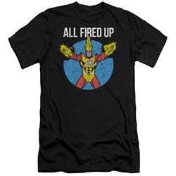 Jla - Mens Firestorms Party Premium Slim Fit T-Shirt