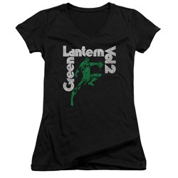 Green Lantern - Juniors Green Lantern Vol 2 V-Neck T-Shirt