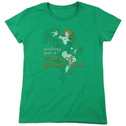 Jla - Womens Rash Of Good Luck T-Shirt