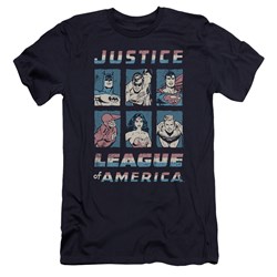 Jla - Mens American League Premium Slim Fit T-Shirt