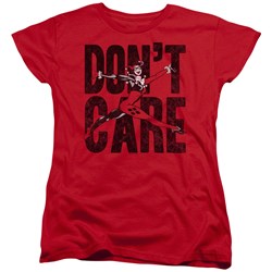 Jla - Womens DonÃ¢â‚¬â„¢T Care T-Shirt