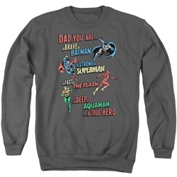 Jla - Mens Dad Hero Sweater