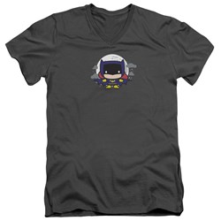 Jla - Mens Batgirl Chibi V-Neck T-Shirt