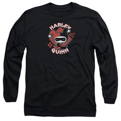 Jla - Mens Harley Chibi Long Sleeve T-Shirt
