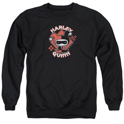 Jla - Mens Harley Chibi Sweater