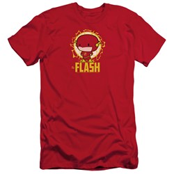 Dc Flash - Mens Flash Chibi Slim Fit T-Shirt
