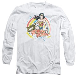 Wonder Woman - Mens Wonder Airbrush Long Sleeve T-Shirt