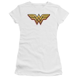 Wonder Woman - Juniors Airbrush Ww T-Shirt