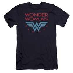 Wonder Woman - Mens Wonder Stars Premium Slim Fit T-Shirt