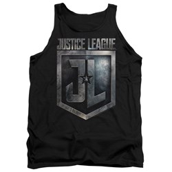 Justice League Movie - Mens Shield Logo Tank Top