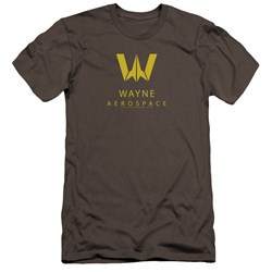 Justice League Movie - Mens Wayne Aerospace Premium Slim Fit T-Shirt