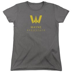 Justice League Movie - Womens Wayne Aerospace T-Shirt