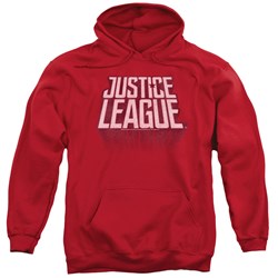 Justice League Movie - Mens League Distressed Pullover Hoodie