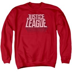 Justice League Movie - Mens League Distressed Sweater