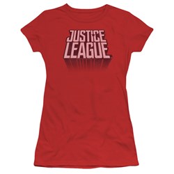 Justice League Movie - Juniors League Distressed T-Shirt