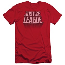 Justice League Movie - Mens League Distressed Slim Fit T-Shirt
