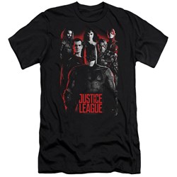 Justice League Movie - Mens The League Premium Slim Fit T-Shirt