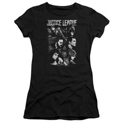 Justice League Movie - Juniors Pushing Forward T-Shirt