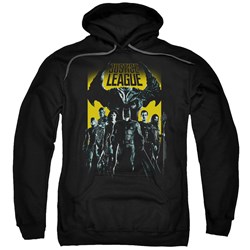 Justice League Movie - Mens Stand Up To Evil Pullover Hoodie
