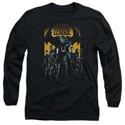 Justice League Movie - Mens Stand Up To Evil Long Sleeve T-Shirt
