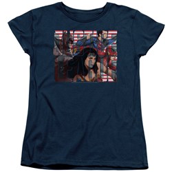 Justice League Movie - Womens Rally T-Shirt