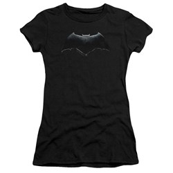Justice League Movie - Juniors Batman Logo T-Shirt