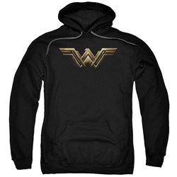 Justice League Movie - Mens Wonder Woman Logo Pullover Hoodie