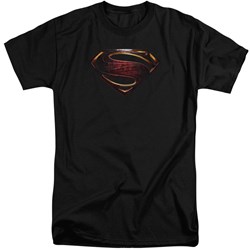 Justice League Movie - Mens Superman Logo Tall T-Shirt