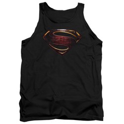Justice League Movie - Mens Superman Logo Tank Top
