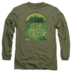 Justice League Movie - Mens Kryptonite Long Sleeve T-Shirt