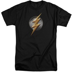 Justice League Movie - Mens Flash Logo Tall T-Shirt