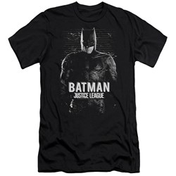 Justice League Movie - Mens Batman Premium Slim Fit T-Shirt