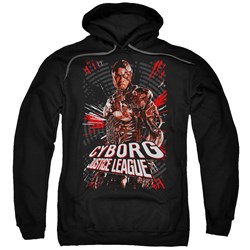 Justice League Movie - Mens Cyborg Pullover Hoodie