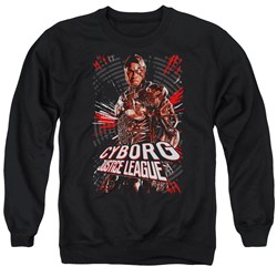 Justice League Movie - Mens Cyborg Sweater