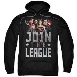 Justice League Movie - Mens Join The League Pullover Hoodie