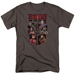 Justice League Movie - Mens League Of Six T-Shirt