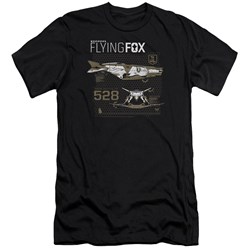Justice League Movie - Mens Flying Fox Slim Fit T-Shirt