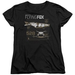 Justice League Movie - Womens Flying Fox T-Shirt