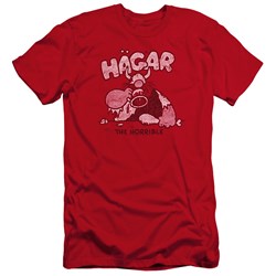 Hagar The Horrible - Mens Hagar Gulp Premium Slim Fit T-Shirt