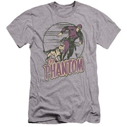 Phantom - Mens Phantom And Dog Premium Slim Fit T-Shirt